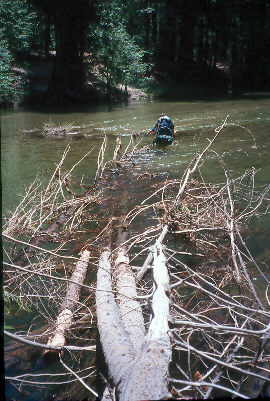 Crossing the Mukeloumne River